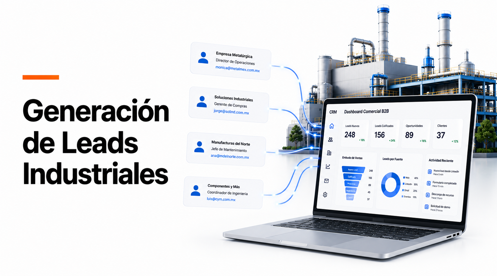 GENERACIÓN DE LEADS INDUSTRIALES: GUÍA PRÁCTICA 2026