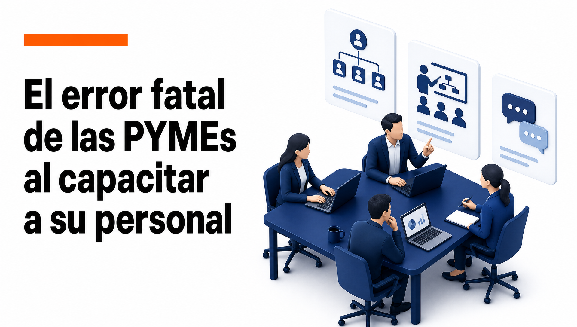 El error fatal de las PYMEs al capacitar a su personal: no comunican internamente quién sostiene la marca