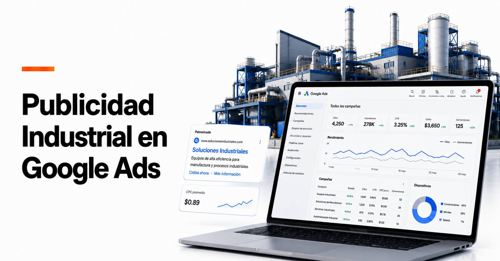 PUBLICIDAD INDUSTRIAL EN GOOGLE ADS PARA MÉXICO