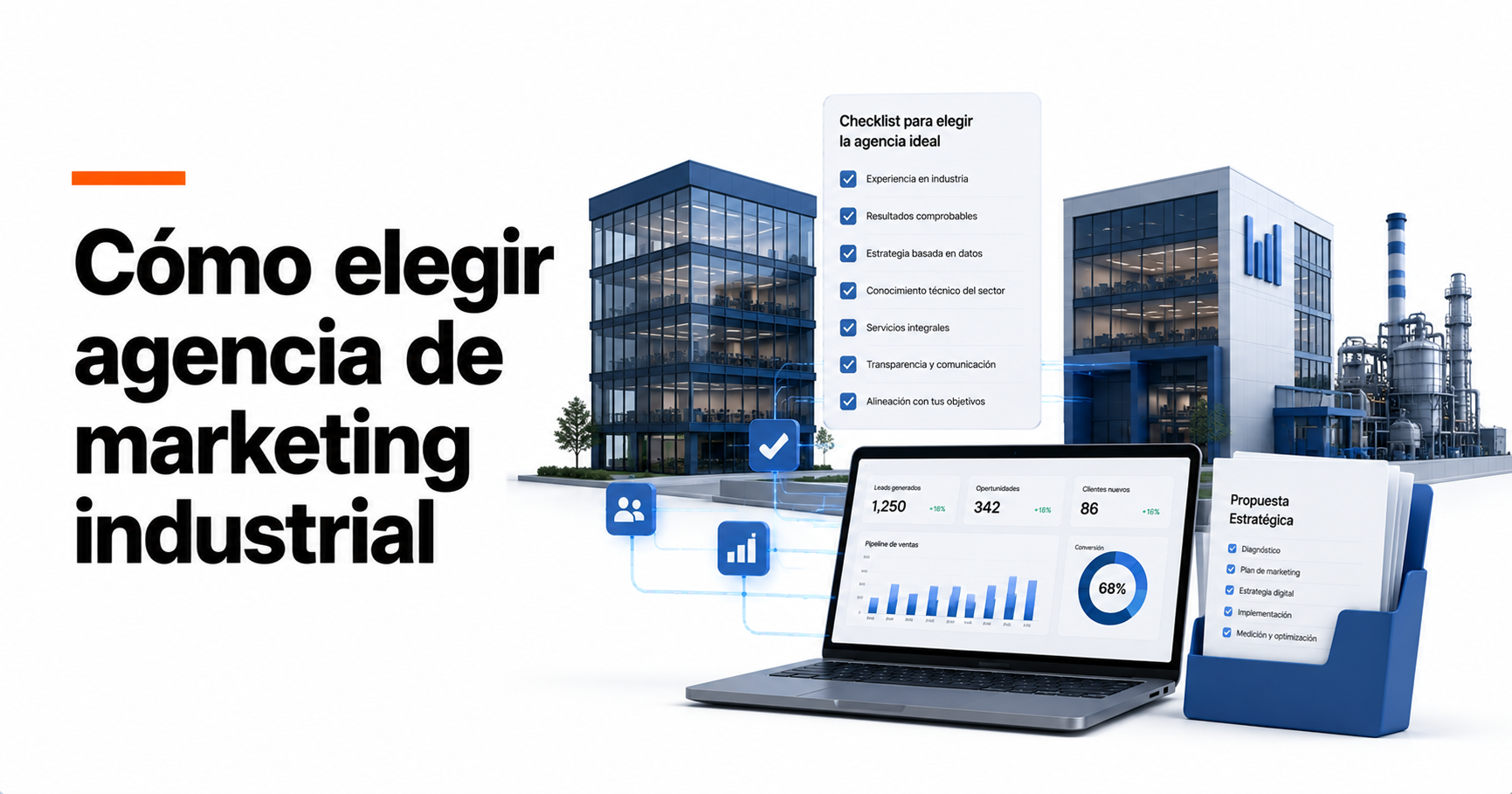 Cómo elegir agencia de marketing industrial